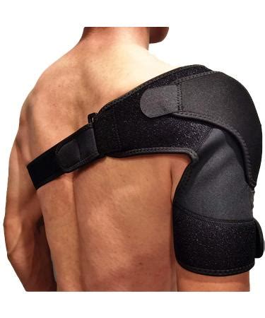 COPPER HEAL Shoulder Brace Adjustable Compression Sleeve For Rotator