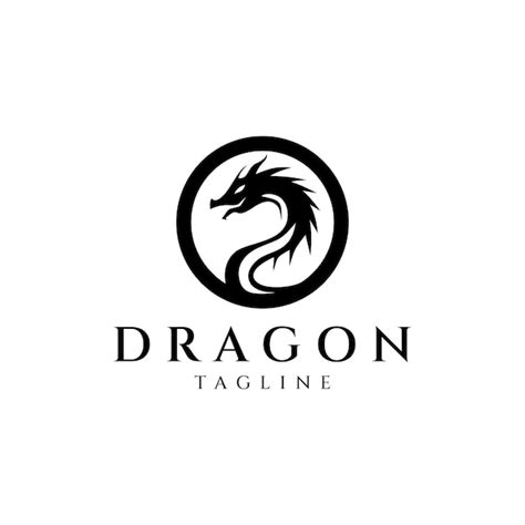 Premium Vector Dragon Head Logo Design Vector Illustration