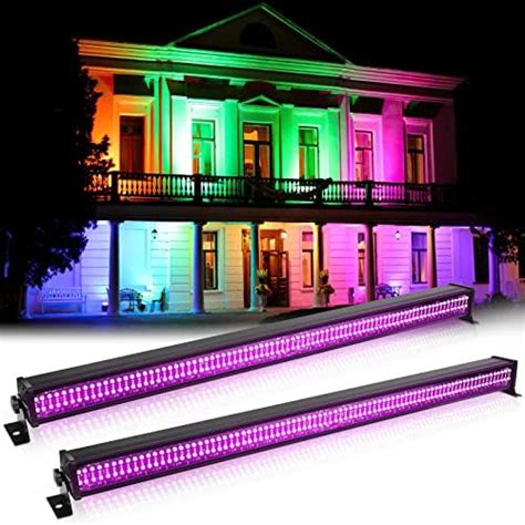 Amazon Stage Light Bar 336 LEDs 70W RGBW Dj Light Bar Wash Lights