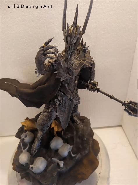 Sauron Stl File For D Printing Lord Of The Rings D Model Etsy Hong Kong