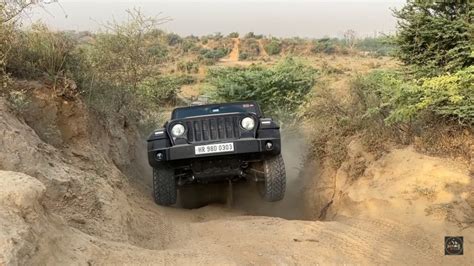 Mahindra Thar shows off its off-road capability [Video]