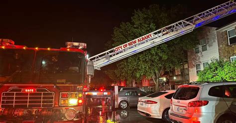 12 Families Displaced After Fire Rips Through Apartment Complex Near