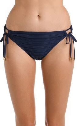 La Blanca Adjustable Loop Hipster Bikini Bottoms Shopstyle Two Piece