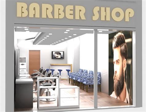 3D Barber Shop - TurboSquid 1760686