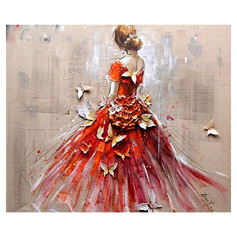 Ballet Girl 5d Diy Diamond Painting Full Squareround Diamond Etsy