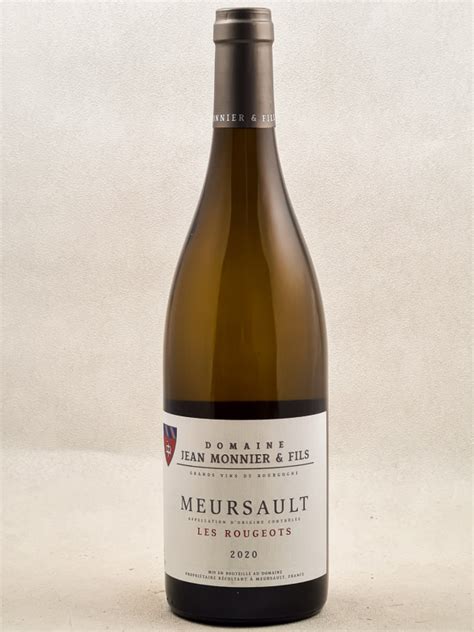 Jean Monnier Meursault Rougeots Prestige Cellar