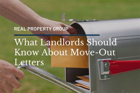 A Landlords Guide To Writing A Move Out Letter