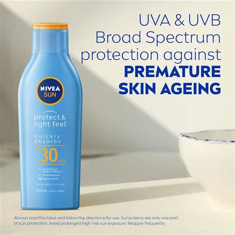 Buy Nivea Sun Spf 30 Protect And Light Feel Lotion 200ml Online At