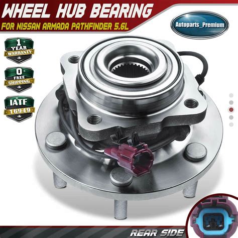 Rear Left Right Wheel Bearing Hub Assembly For Nissan Armada