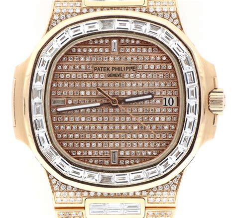 Patek Philippe Nautilus Customized Diamonds NO Catawiki