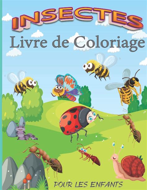 Buy Livre De Coloriage D Insectes Pour Les Enfants De Ans