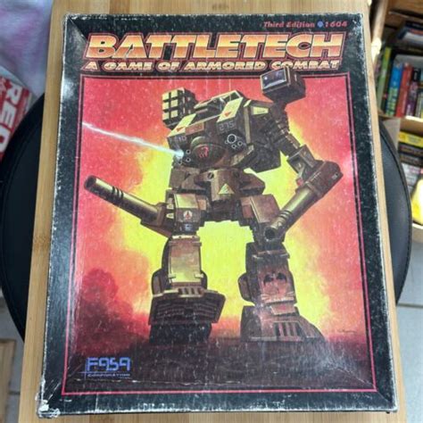 Vintage Battletech 3rd Edition 1604 A Game Of Armored Combat 1994 Missing Pieces Ebay