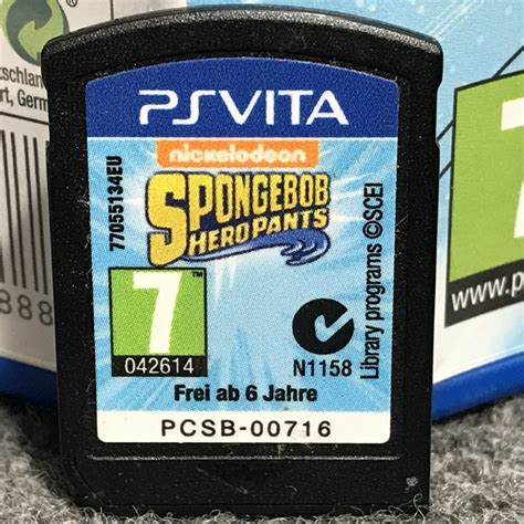 BOB ESPONJA EL HEROE SONY PSVITA