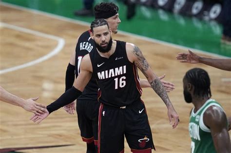 Nba Heat Barrage Stuns Celtics Thunder Thrash Pelicans Omni Sports