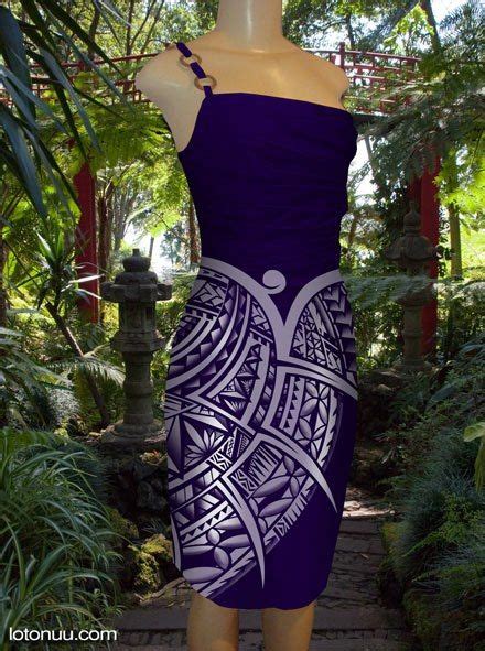 Beautiful Design Puletasi Polynesian Dress Samoan Dress Island Fashion