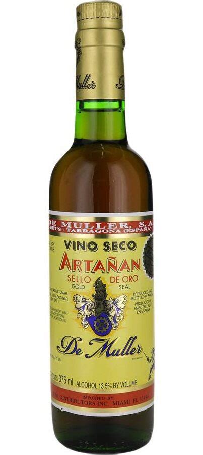 Las Mejores Descubre El Exquisito Vino Seco Artañan Con Sello De Oro