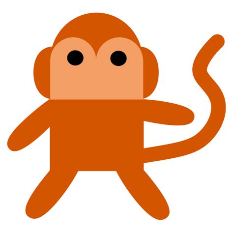 Cheeky Monkey Vector Image Free Svg