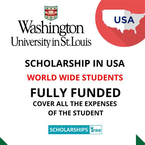 Washington University US Scholarships for International Students