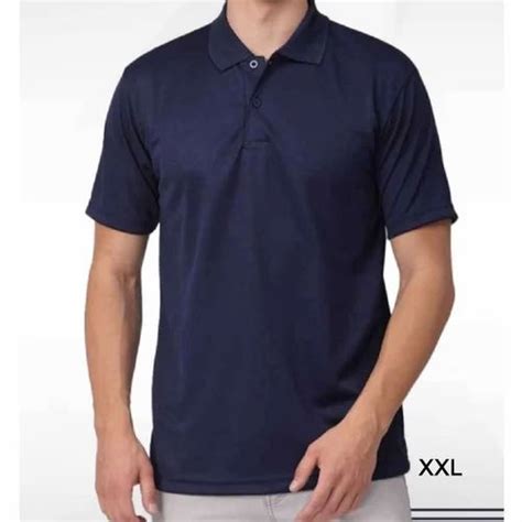 XXL Navy Blue Plain T Shirt V Neck Collar Half Sleeves At Rs 199 In