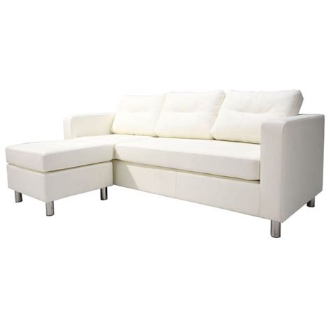 White Leather Chaise Sofa | Home Design Ideas