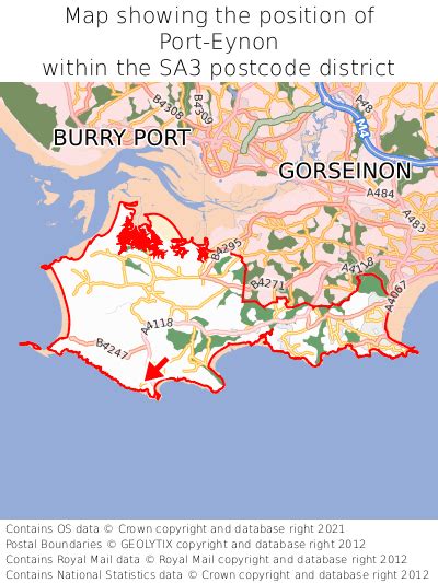 Where is Port-Eynon? Port-Eynon on a map