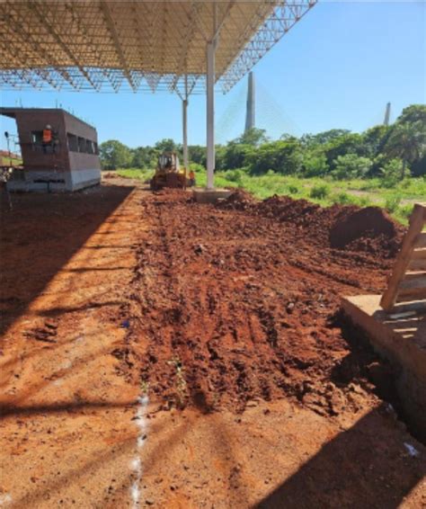 Est Gio Das Obras Do Acesso Paraguaio Ponte Da Integra O N O Viu