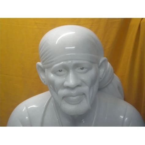 Shubh Laxmi Moorti Art White Marble Sai Baba Statue At Rs 50000 In Jaipur