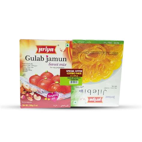 Priya Asst Gulab Jamunjilebi 200gm