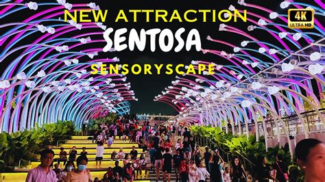 K New Attraction Sentosa Sensoryscape Sentosa Island Singapore