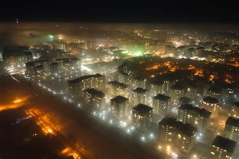 Vue Aérienne D immeubles D habitation De Grande Hauteur Et De Rues