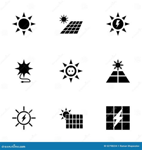 Vector Solar Nuclear Energy Industry Infographics