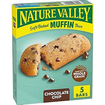 Amazon Nature Valley Soft Baked Muffin Bars Chocolate Chip Snack