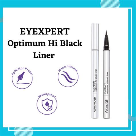 Jual Wardah Eyexpert Optimum Hi Black Liner G Eyeliner Shopee