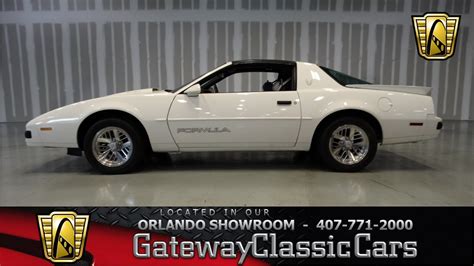 1990 Pontiac Firebird Formula Gateway Classic Cars 369 Youtube