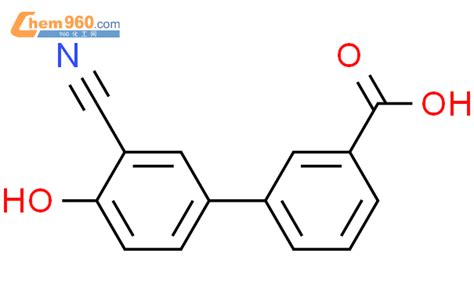 1261967 69 4 3 3 cyano 4 hydroxyphenyl benzoic acidCAS号 1261967 69 4 3