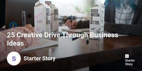 25 Creative Drive Through Business Ideas Starter Story