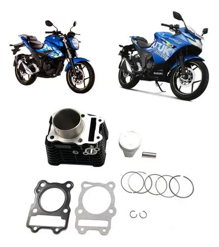 Kit Cilindro Suzuki Gixxer 155 Naked Sfi Calidad Premium Cuotas sin interés