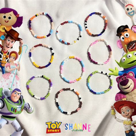 Jual Gelang Manik Toy Story Bracelet Beads Inspired By Toy Story