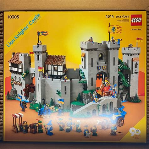 Lego Icons Zamek Herbu Lew Castle Nowy Oficjalne