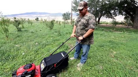 Homesteaders Review On Troy Built Lawn Mower Youtube