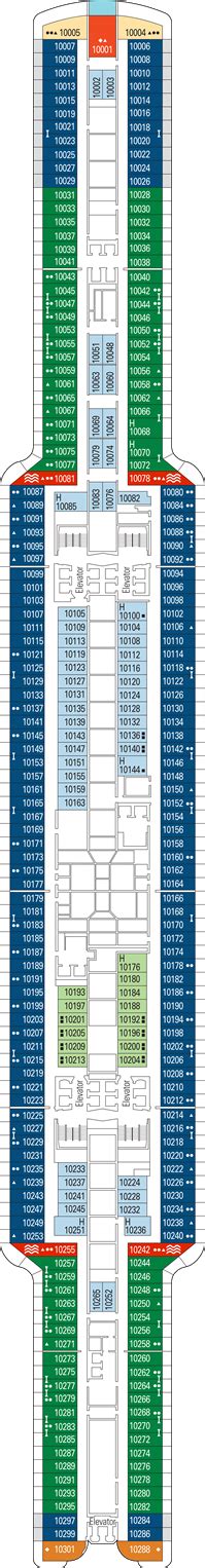 MSC Seashore Deck Plans: Ship Layout, Staterooms & Map - Cruise Critic