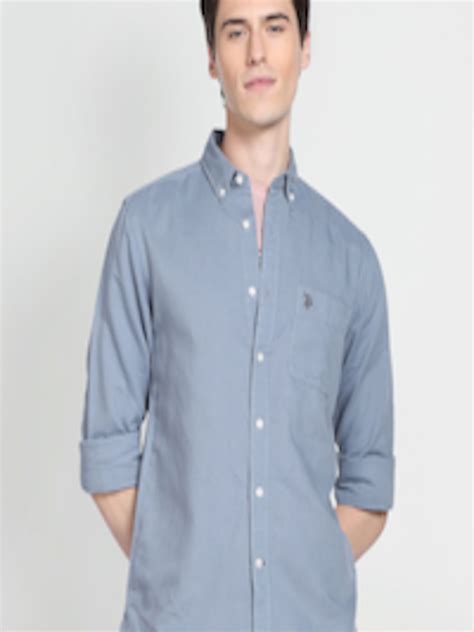 Buy Us Polo Assn Denim Co Button Down Collar Linen Cotton Casual