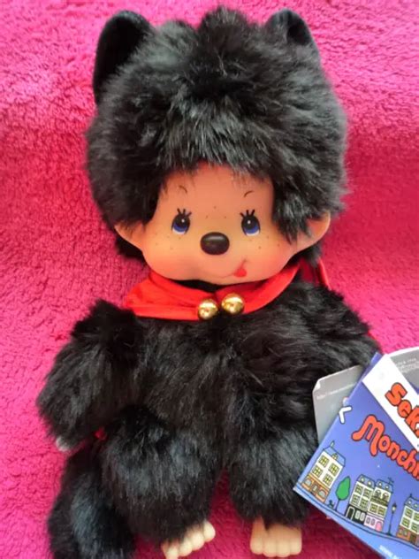 ORIGINAL SEKIGUCHI MONCHHICHI Monchichi Blackie RARITÄT EUR 69