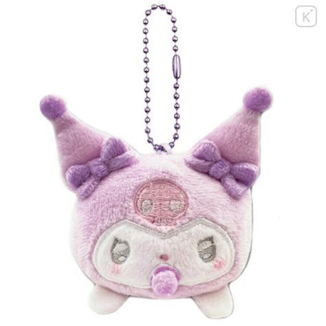 Japan Sanrio Mascot Holder Kuromi Angel Baby Kawaii Limited