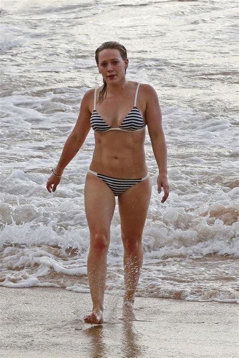 Beach Bum Hilary Duff Shows Off Every Inch Of Her Bikini Body