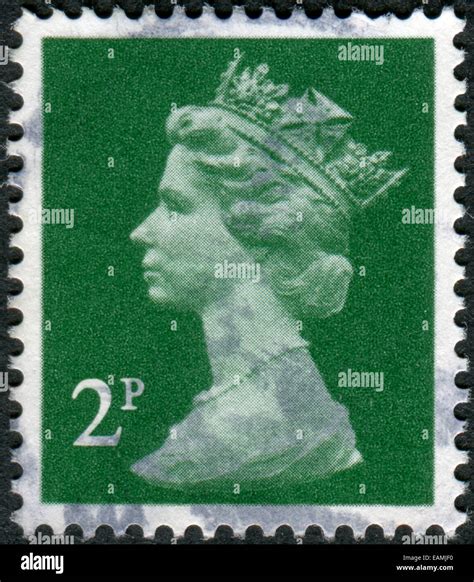 United Kingdom Circa 1971 Postage Stamp Printed In England Shows A