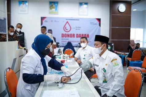 Antusias ASN Donor Darah Di Dinas Pendidikan Dayah Aceh Meningkat