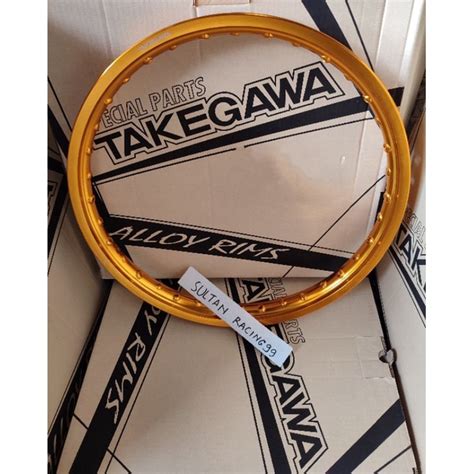 Jual Velg Takegawa W Shape Ring 17 X 140 160 Hitam T Grey Gold Harga