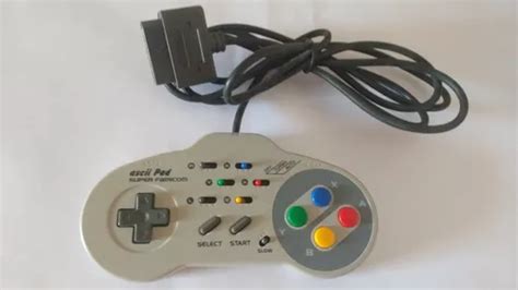 Controle Licenciado Ascii Pad Turbo Snes Super Famicom Parcelamento