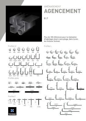 Profil S Aluminium U L T Plats Tubes Professionnel Technal Fr